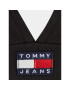 Tommy Jeans Blúzka Xs Badge DW0DW16497 Čierna Slim Fit - Pepit.sk