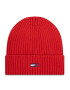 Tommy Jeans Čiapka Tjw Ess Flag Beanie AW0AW10705 Červená - Pepit.sk