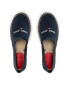 Tommy Jeans Espadrilky Espadrille EN0EN01815 Tmavomodrá - Pepit.sk