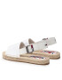 Tommy Jeans Espadrilky Essential Flat Sandal EN0EN01437 Biela - Pepit.sk