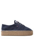 Tommy Jeans Espadrilky Essential Flatform Espadrille EN0EN01434 Tmavomodrá - Pepit.sk