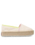 Tommy Jeans Espadrilky Flatform Espadrille EN0EN02078 Béžová - Pepit.sk