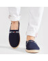 Tommy Jeans Espadrilky Logo Espadrille EM0EM00676C87 Tmavomodrá - Pepit.sk