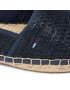 Tommy Jeans Espadrilky Monochrome Espadrille EN0EN01272 Tmavomodrá - Pepit.sk