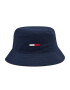 Tommy Jeans Klobúk Bucket Flag AW0AW10269 Tmavomodrá - Pepit.sk