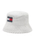 Tommy Jeans Klobúk Heritage Bucket AW0AW12425 Biela - Pepit.sk