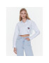 Tommy Jeans Košeľa DW0DW15040 Modrá Cropped Fit - Pepit.sk