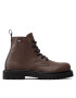 Tommy Jeans Outdoorová obuv Short Lace Up Leather Boot EM0EM01040 Hnedá - Pepit.sk