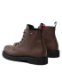 Tommy Jeans Outdoorová obuv Short Lace Up Leather Boot EM0EM01040 Hnedá - Pepit.sk