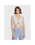 Tommy Jeans Podprsenka Bralette Badge DW0DW14883 Modrá - Pepit.sk