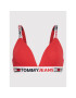 Tommy Jeans Podprsenka Bralette UW0UW03500 Červená - Pepit.sk