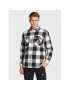 Tommy Jeans Prechodná bunda Sherpa Flannel DM0DM15132 Sivá Regular Fit - Pepit.sk