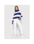 Tommy Jeans Rolák Stripe DW0DW11009 Modrá Regular Fit - Pepit.sk