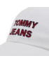 Tommy Jeans Šiltovka Graphic Cap AW0AW10191 Biela - Pepit.sk