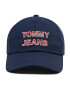 Tommy Jeans Šiltovka Graphic Cap AW0AW10191 Tmavomodrá - Pepit.sk