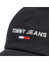 Tommy Jeans Šiltovka Tjw Sport Cap AW0AW10746 Čierna - Pepit.sk