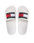 Tommy Jeans Šľapky Flag Pool Slide EM0EM01021 Biela - Pepit.sk