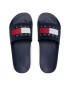 Tommy Jeans Šľapky Mens Flag Pool Slide EM0EM01021 Tmavomodrá - Pepit.sk