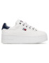 Tommy Jeans Sneakersy Iconic Essential Flatform EN0EN01358 Biela - Pepit.sk