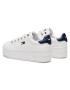 Tommy Jeans Sneakersy Iconic Essential Flatform EN0EN01358 Biela - Pepit.sk