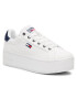 Tommy Jeans Sneakersy Iconic Essential Flatform EN0EN01358 Biela - Pepit.sk