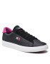 Tommy Jeans Sneakersy Leather Low Cut Vulc EN0EN01502 Čierna - Pepit.sk