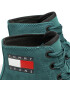 Tommy Jeans Sneakersy Nubuck Mid Run Cleat EN0EN01982 Zelená - Pepit.sk