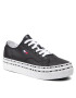 Tommy Jeans Sneakersy Platform Wild Animal Sneaker EN0EN01626 Čierna - Pepit.sk