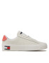 Tommy Jeans Sneakersy Tjw Leather Vulc. Flatform EN0EN02203 Écru - Pepit.sk