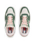 Tommy Jeans Sneakersy Tjw Retro Basket Leather Seasonal EN0EN02204 Zelená - Pepit.sk