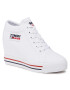 Tommy Jeans Sneakersy Wedgr Sneaker EN0EN01346 Biela - Pepit.sk