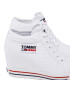 Tommy Jeans Sneakersy Wedgr Sneaker EN0EN01346 Biela - Pepit.sk