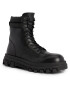 Tommy Jeans Šnurovacia obuv Tjm Elevated Outsole Boot EM0EM01251 Čierna - Pepit.sk