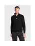 Tommy Jeans Sveter Badge Zip Mock DM0DM15383 Čierna Relaxed Fit - Pepit.sk