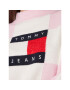 Tommy Jeans Sveter Checker Flag DW0DW14316 Ružová Relaxed Fit - Pepit.sk