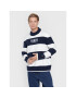 Tommy Jeans Sveter Serif Stripe DM0DM15154 Tmavomodrá Relaxed Fit - Pepit.sk