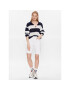 Tommy Jeans Sveter Summer Crochet DW0DW15404 Tmavomodrá Relaxed Fit - Pepit.sk