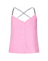 Tommy Jeans Top Tjw Cami Button DW0DW09762 Ružová Regular Fit - Pepit.sk