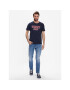 Tommy Jeans Tričko Essential DM0DM16405 Tmavomodrá Regular Fit - Pepit.sk