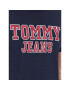 Tommy Jeans Tričko Essential DM0DM16405 Tmavomodrá Regular Fit - Pepit.sk