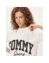 Tommy Jeans Tričko New Varsity DW0DW16445 Biela Cropped Fit - Pepit.sk