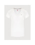 Tommy Jeans Tričko V Neck DW0DW09195 Biela Slim Fit - Pepit.sk