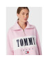 Tommy Jeans Úpletové šaty Auth Serif 2 DW0DW14413 Ružová Regular Fit - Pepit.sk