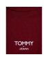 Tommy Jeans Úpletové šaty Ess Logo DW0DW16481 Bordová Slim Fit - Pepit.sk