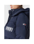 Tommy Jeans Vatovaná bunda A-Line Fashion DW0DW14307 Tmavomodrá Oversize - Pepit.sk