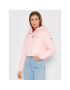 Tommy Jeans Vatovaná bunda Cropped DW0DW11104 Ružová Regular Fit - Pepit.sk