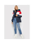 Tommy Jeans Vatovaná bunda Tjw Belsted Colorblock DW0DW11097 Tmavomodrá Regular Fit - Pepit.sk