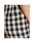 Tory Burch Bavlnené nohavice Linen Gingham 84521 Farebná Regular Fit - Pepit.sk