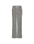 Tory Burch Bavlnené nohavice Linen Gingham 84521 Farebná Regular Fit - Pepit.sk