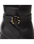 Tory Burch Členková obuv Multi Logo Buckle Boot 143326 Čierna - Pepit.sk